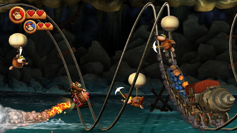 Illustration for article titled 50 Deaths In Donkey Kong Country Returns, In One Sitting